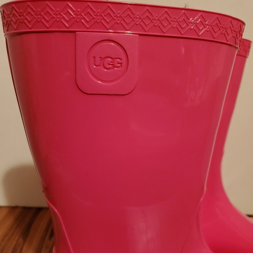 Uggs Raana Diva Pink Rainboots - Picture 4 of 4